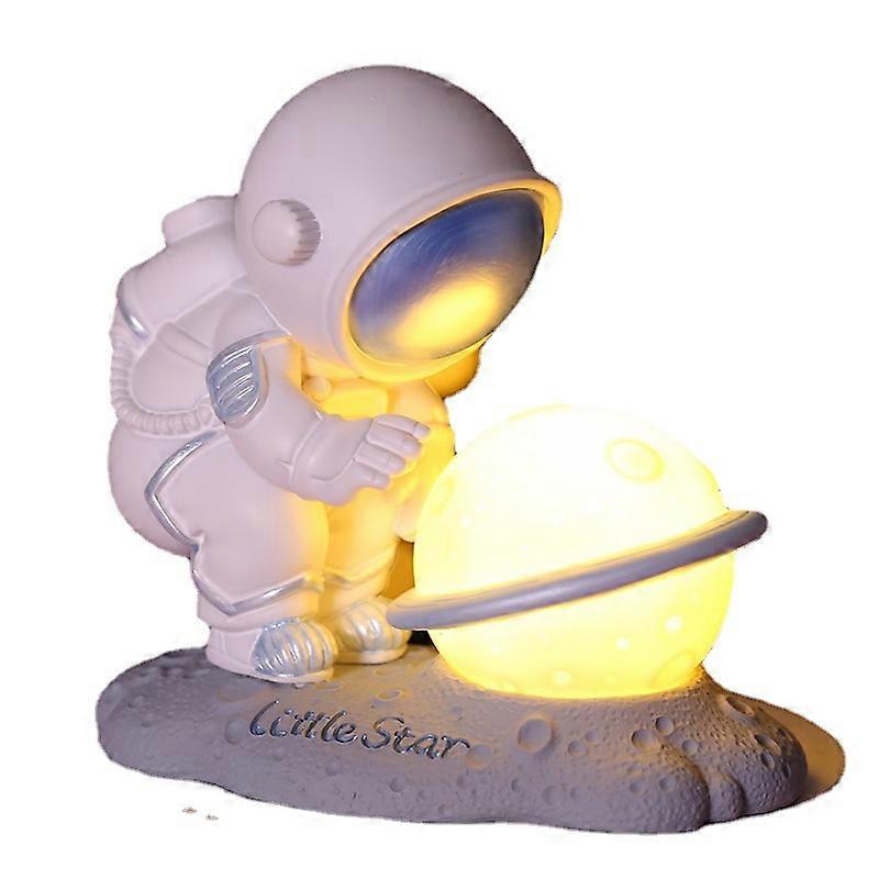 Astronaut's Diary Planet Nightlight Resin Technology Star Light Bedhead