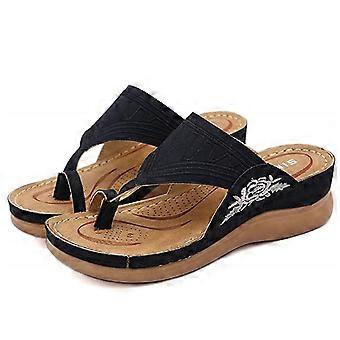 Broderi Skjegg Flip Flop Sls For kvinner 3-bue S Pain