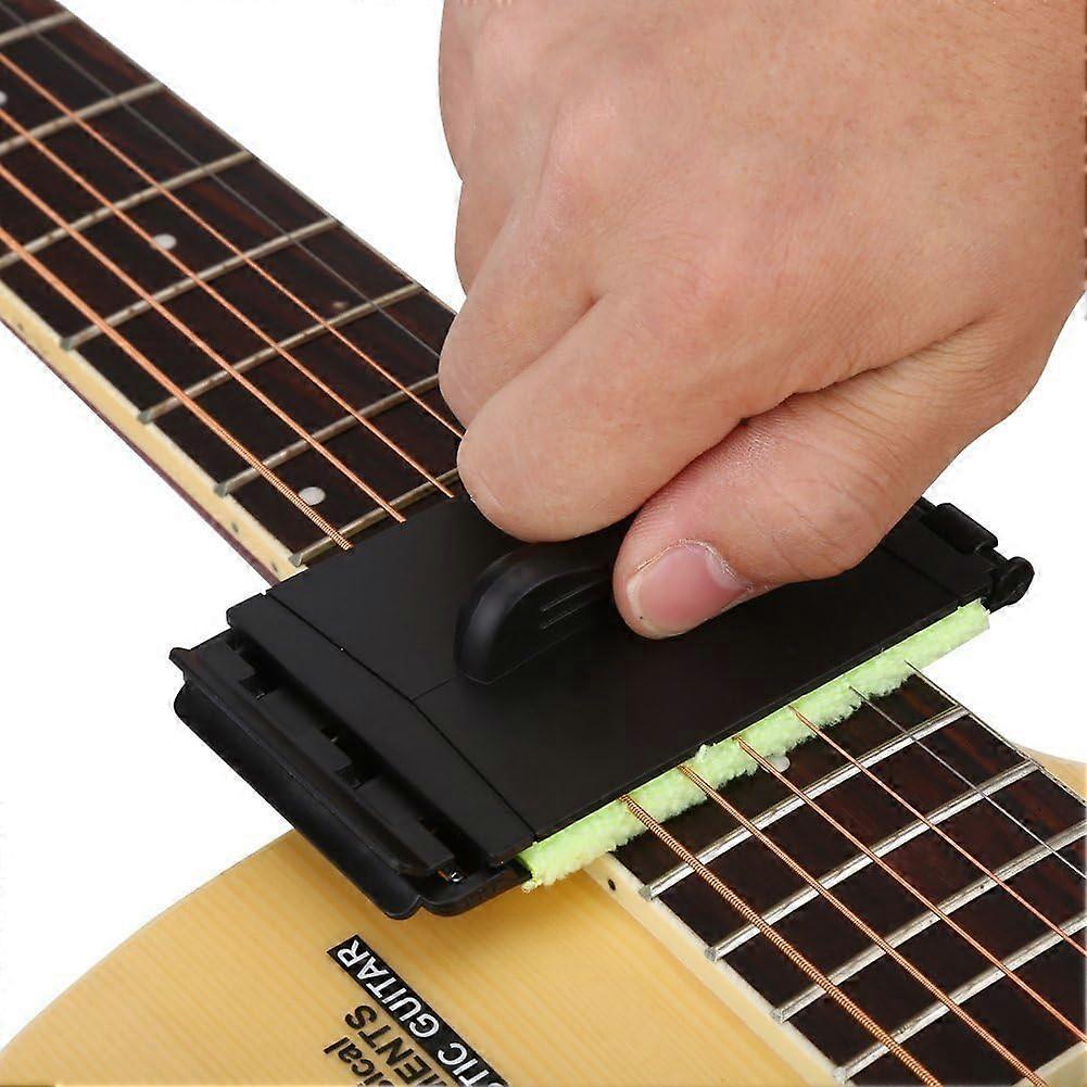 2Pcs Guitar String Cleaner, Guitar String and Neck Cleaner String Instrument Cleaning and Maintenance Tools Cleaner