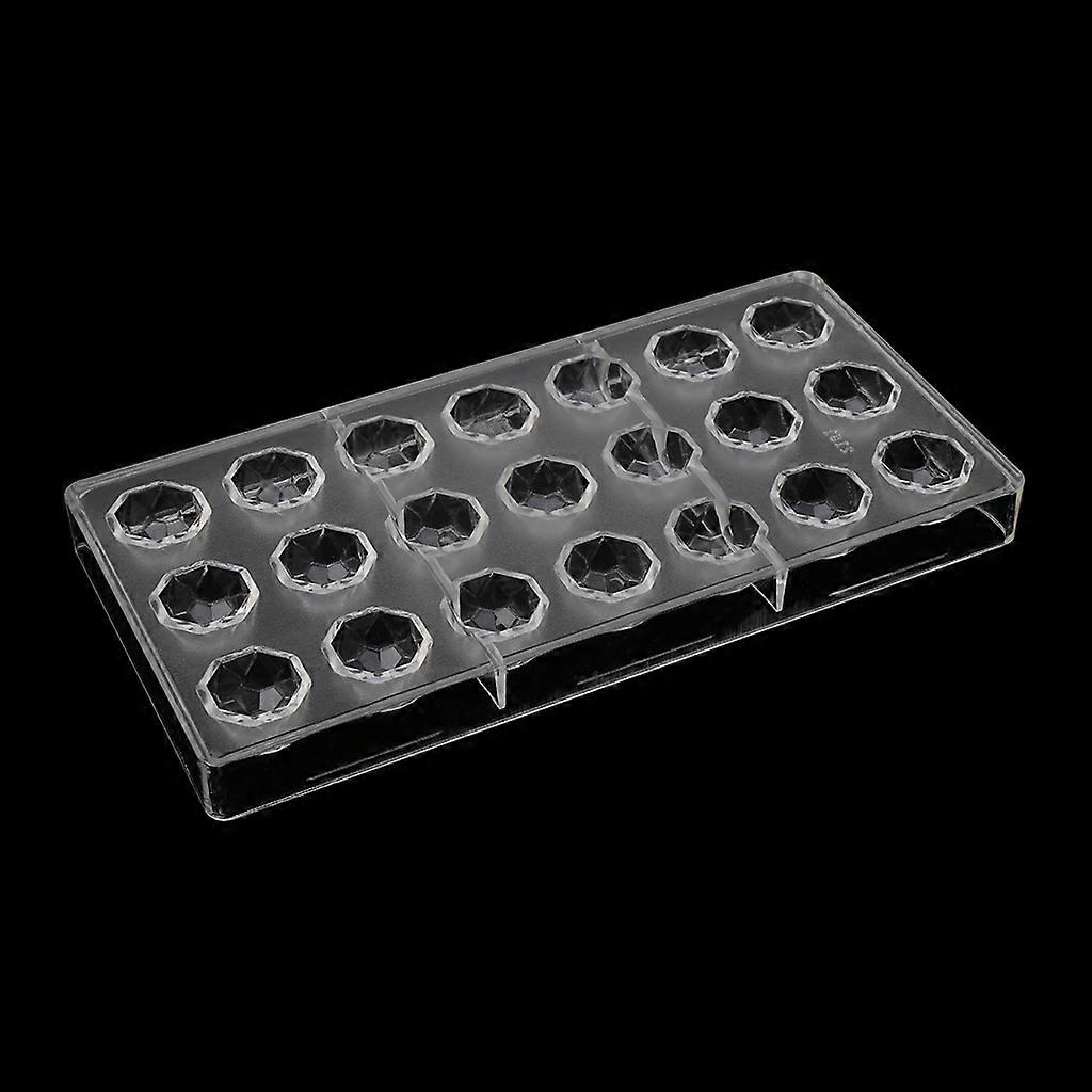 1 PC Polycarbonate Diamond Shape DIY Chocolate Mold Ice Cube Jelly Making Mold
