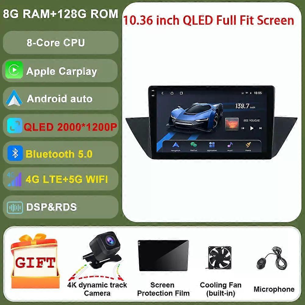 Wireless For Bmw X1 E84 2009 - 2012 Bluetooth 5.0 Car Radio Multimedia Video Player Navigation Gps Android No 2din 2 Din Dvd
