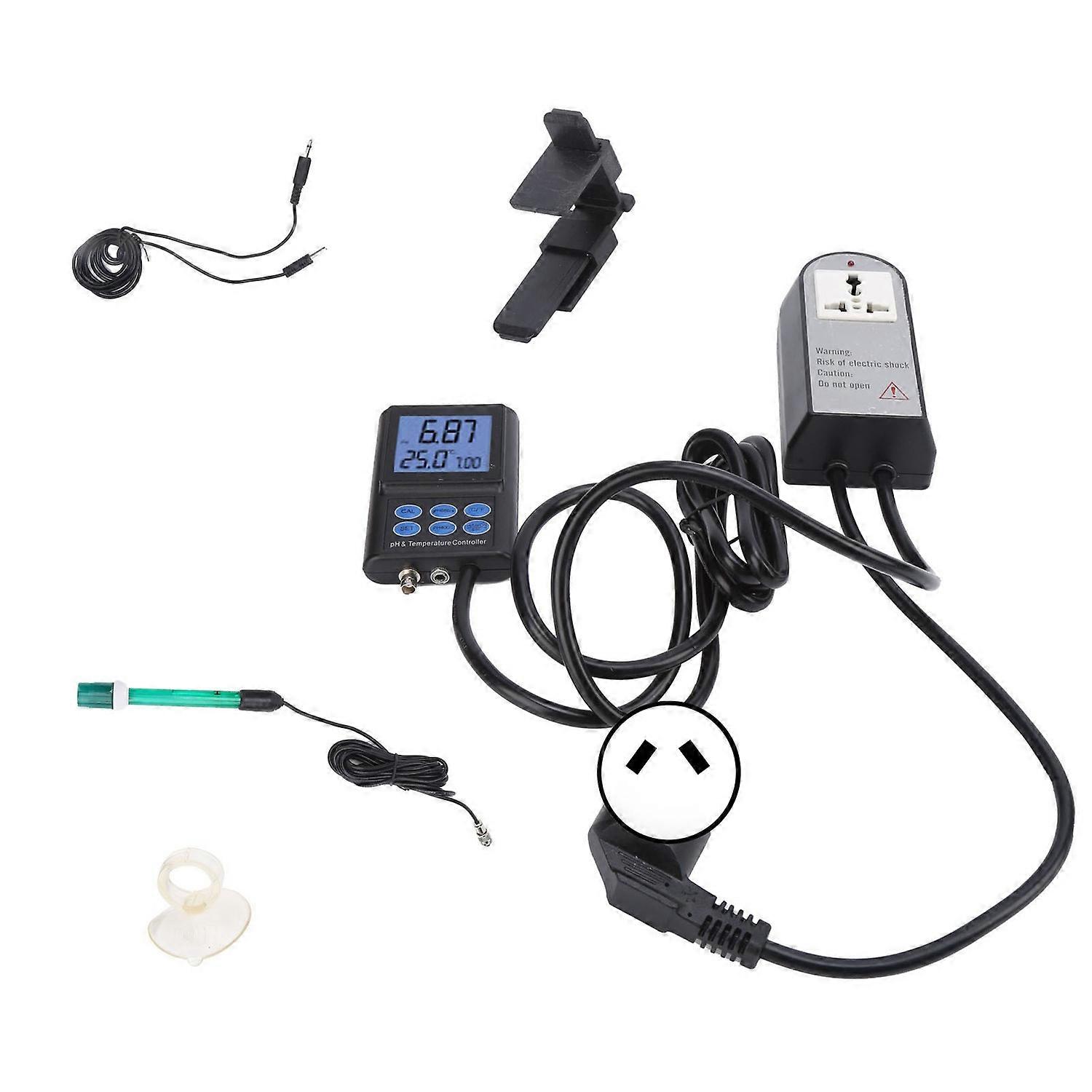 PH-221 PH Controller Water Quality Detector Temperature Tester with Backlight DisplayAU Plug 220-240