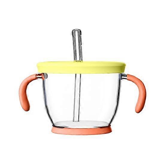 Handles Baby And Toddler Sippy Cup Capacity Silicone Straw Easy-to-Grip Handle Mini