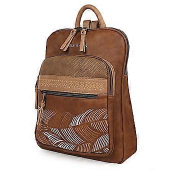 Zaino Borsa Donna Lois - Casual, In Lona-denim E Polipelle, Dimensioni 29x30x10 Cm, Leggero E Versatile