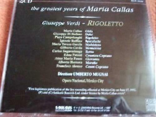 Maria Callas Rigoletto (Kompl) CD