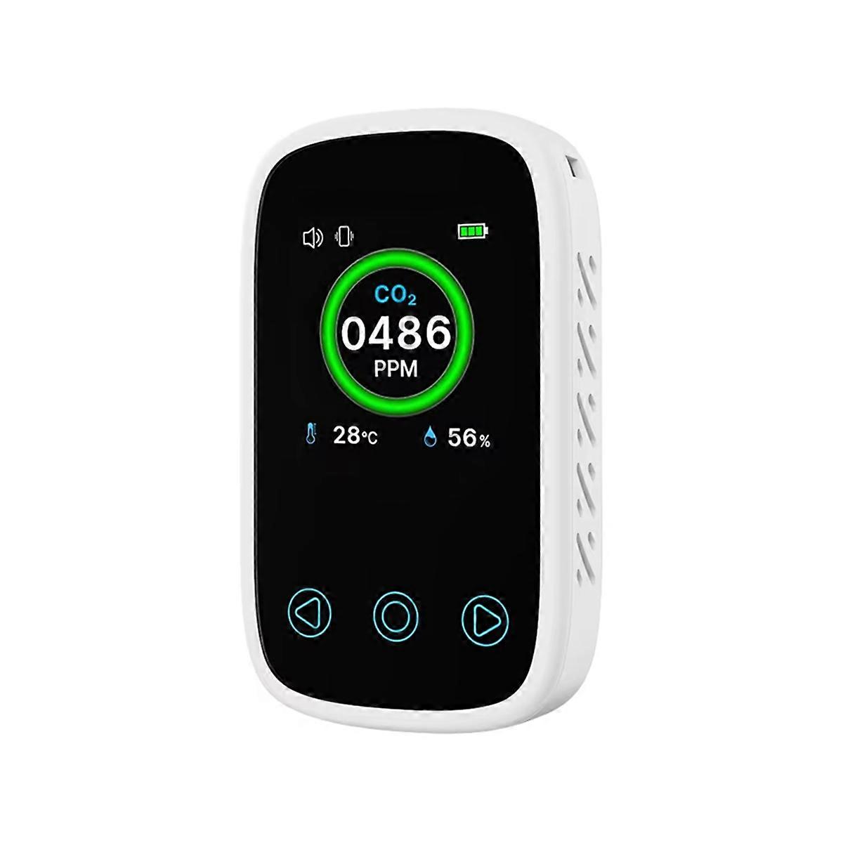 Mini 3 in 1 LCD Digital Carbon Dioxide Detector Air Quality Tester Multifunction CO2 Thermometer Hy