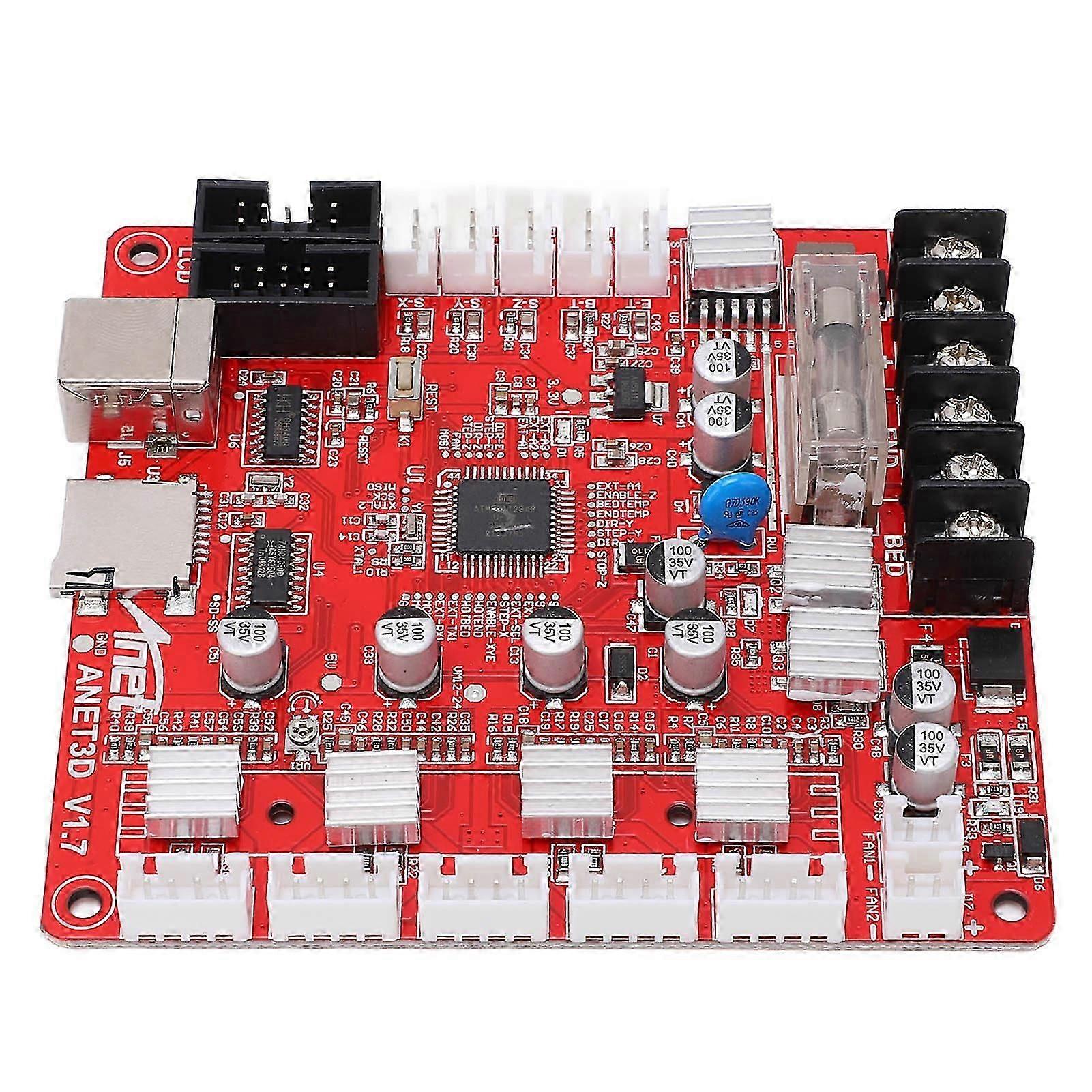 3d Printer Motherboard Main Board Module A4988 Motor Usb Interface 12v24v For Anet A8