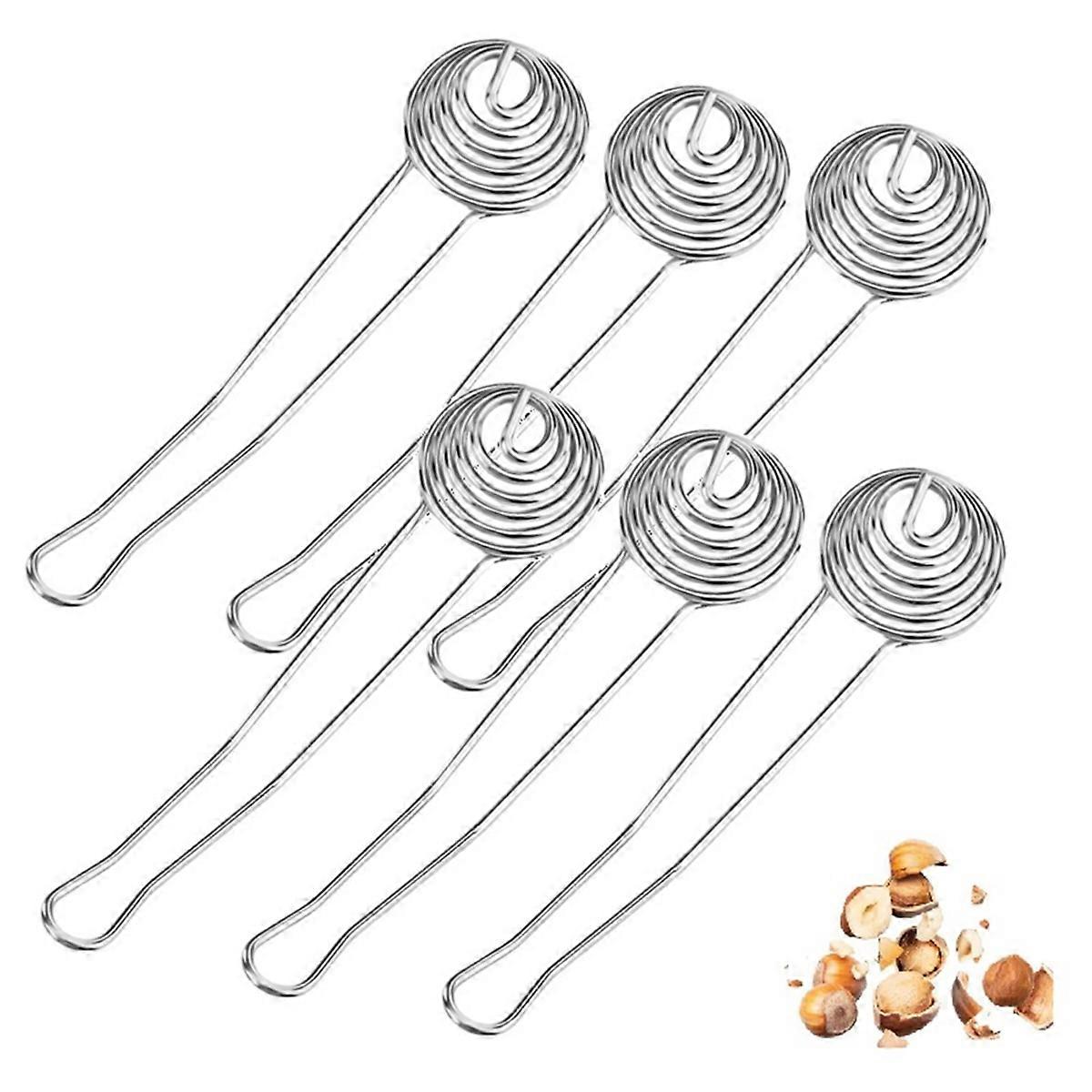Cracker Tool Stainless Steel Walnut Shell Separator Walnut Case Breaker Multi-Use AlmondCase Buster for Most Nuts