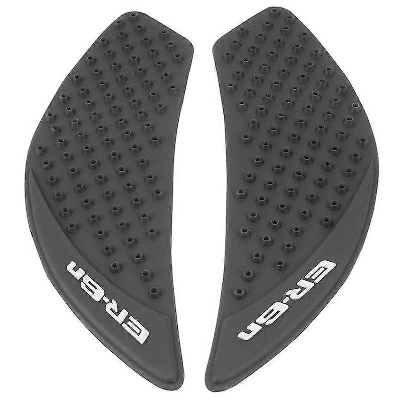 Motorcycle Anti slip Tank Pad 3M Side Gas Knee Grip Protector Sticker compatible for Kawa-saki ER-6N er6n 2006 2007 2008 2009 2010 2011 2012 MAXP