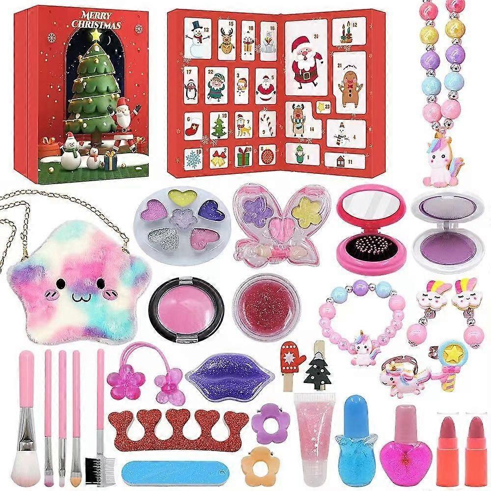 Christmas calendar Make-up - Advent calendar with Toy make-up multicolor