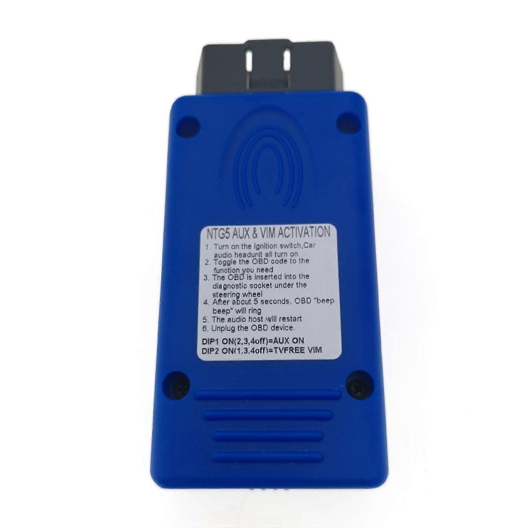 NTG5 Aux in Activator for NTG5 Comand Aux Video Activator for C/GLC/S/V Class W205 X253 W222 5 Aux