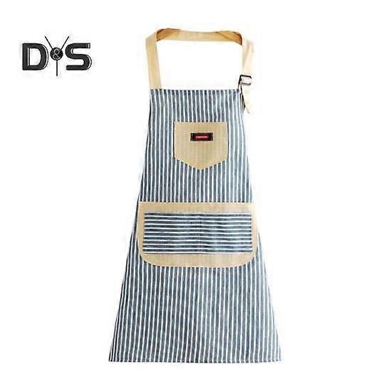 Ladies Cooking Apron Adjustable Strap Convenient Easy Cleaning Strap Apron Pinafore
