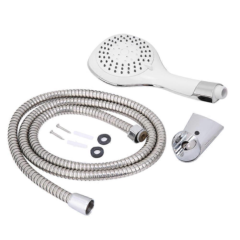 Shower Faucet Set Hose with Adjustable Showerhead, 59-Inch Stainless Steel, Compatible with Standard Fixtures