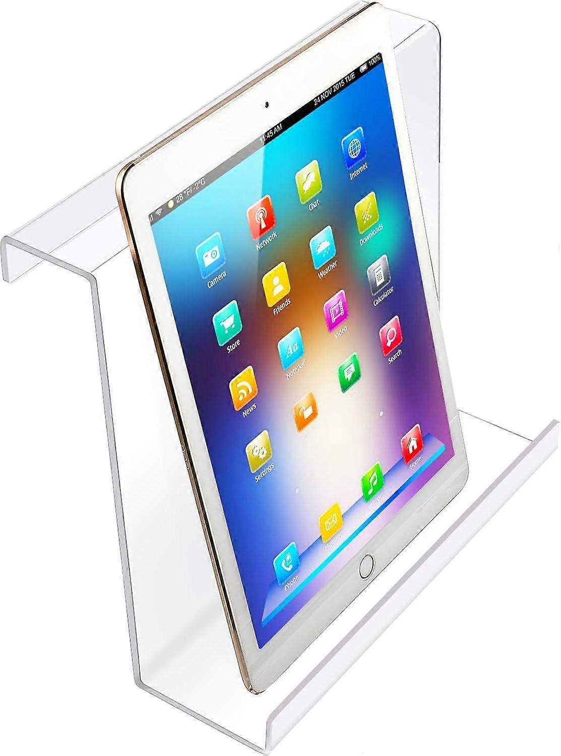Transparenter Acryl-Universal-Buchhalter, Mehrzweckständer für Kindle, flaches Tablet, Nook, eReader - praktisch für jede Trainingsroutine