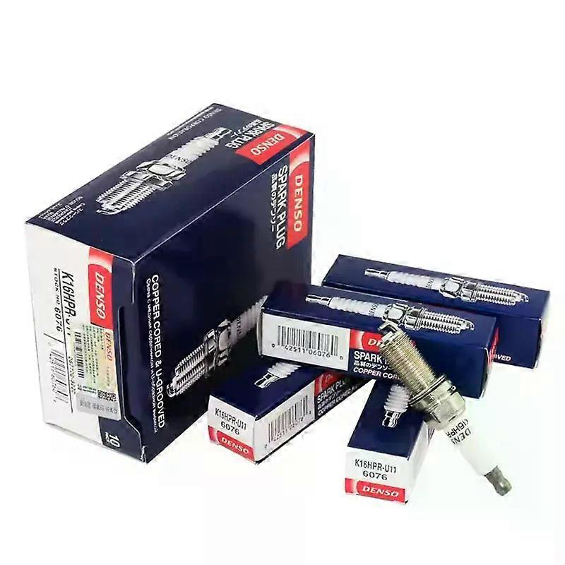 DENSO Spark Plug K16HPRU11 6076 compatible for NISSAN ALTIMA SENTRA MAXIMA 350Z HYUNDAI IX35 SANTA FE SONATA KIA CERATO OPTIMA SORENTO
