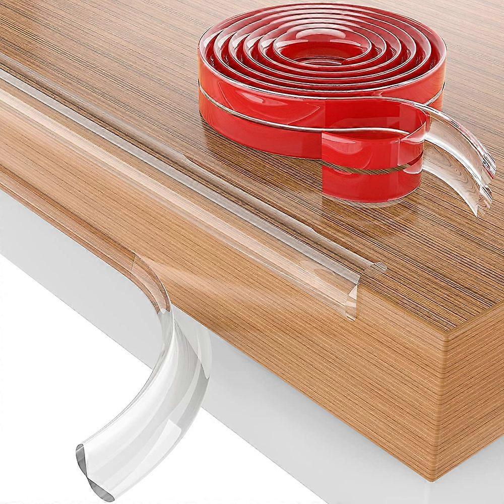 Collision bar transparent protective strip