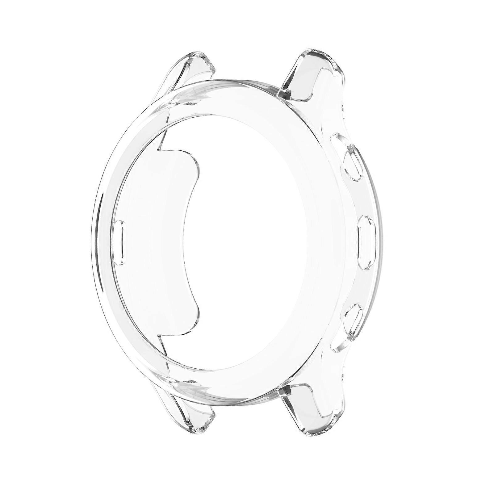 For Garmin Venu 2 Plus Half-pack TPU Electroplating Watch Case