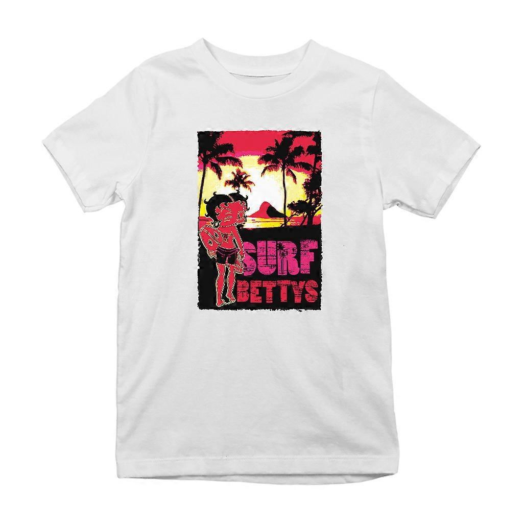 Betty Boop Surf Bettys Sunset Kid's T-Shirt