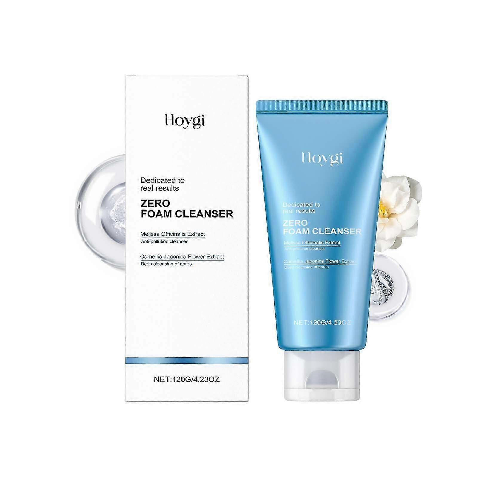 Zero Foam Cleanser for Sensitive Skin, Deep Pore Cleansing Facial Cleanser - Sebum Control, Moisture Balance, and Pore Minimization