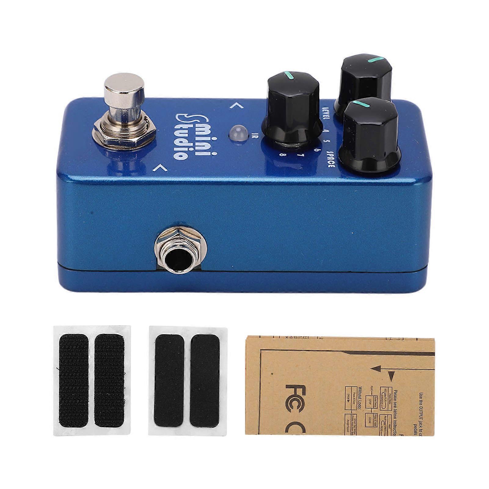 Mini Studio Effect 24bit High Accuracy Cabinets Simulation Effects Pedal with IR Loader