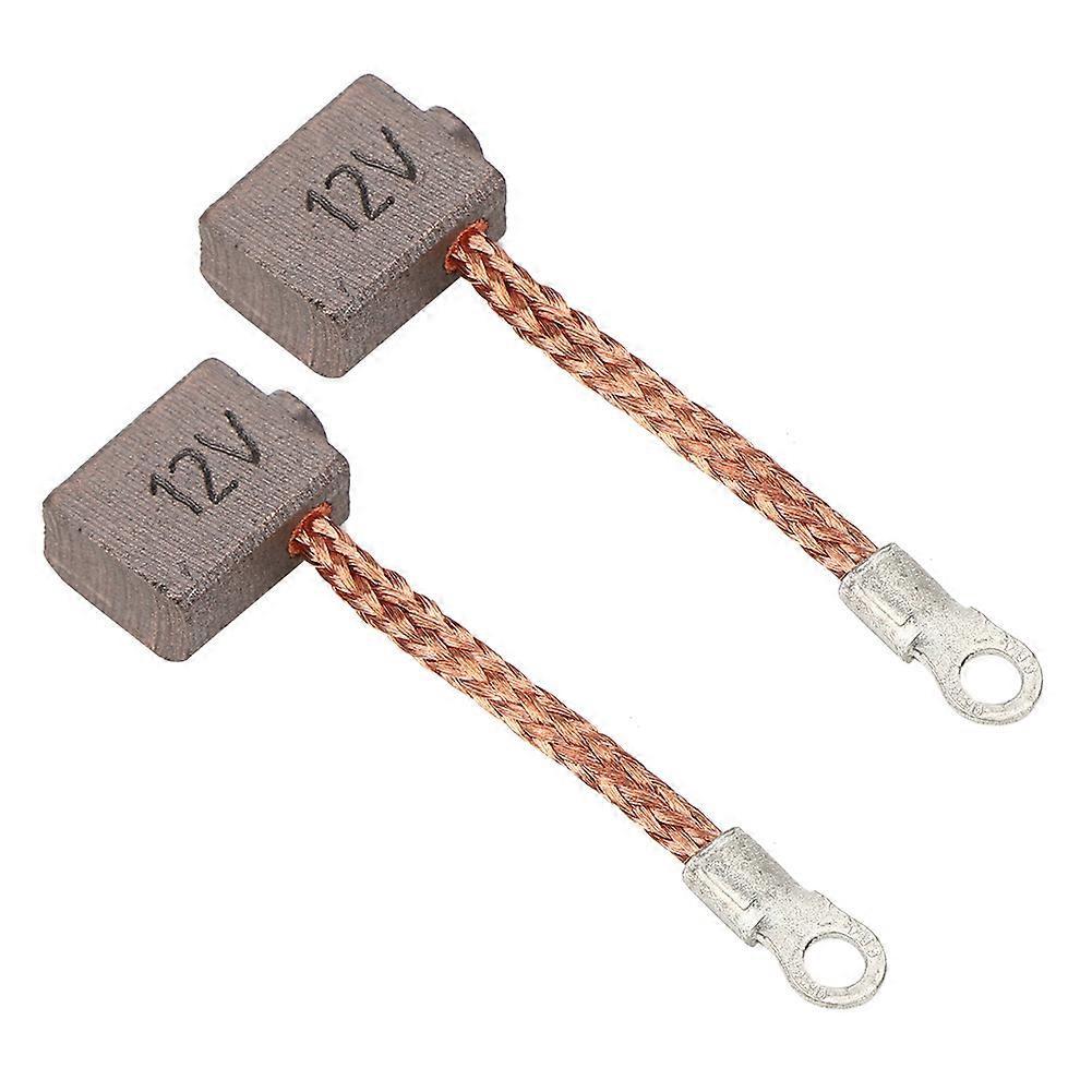 2PCS Boat Electric Propeller Carbon Brush Spring Replacement Marine Motor Accessory