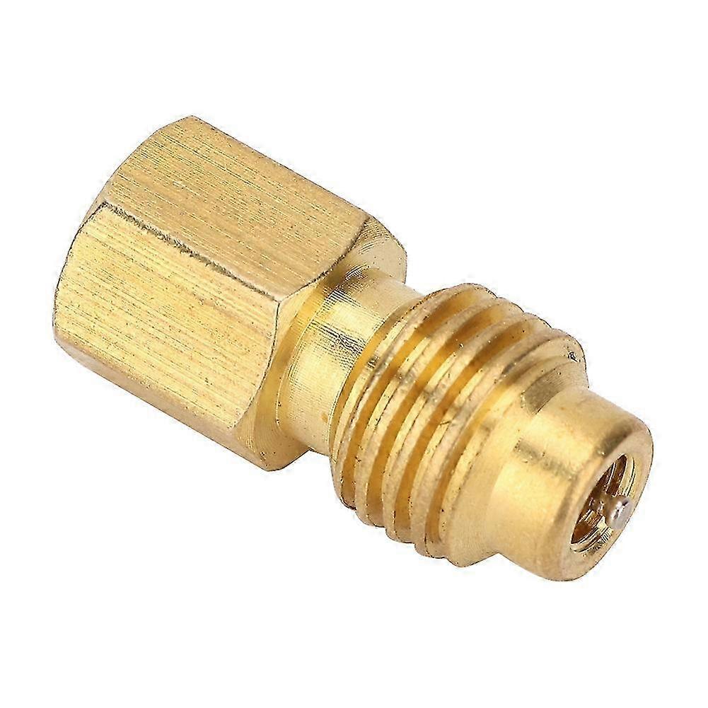 R134A Adapter för luftkonditionering för bil 1/4SAE hona till 1/2ACME hane