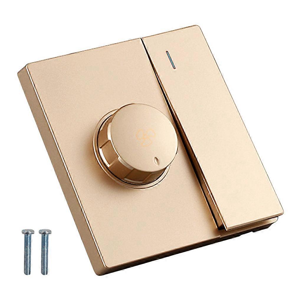 Ceiling Fan Universal Electric Fan Governor Controller Top Fan Speed Regulation Fifth Gear Fan Switch Capacitance Type  Gold