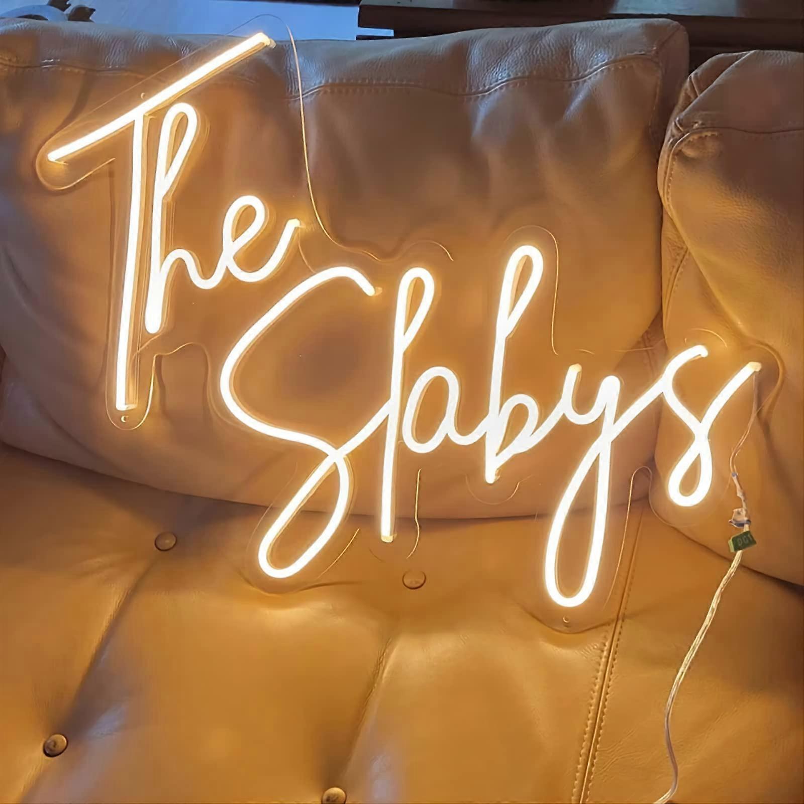 Dimmable LED Neon Signs for Family Birthdays, Bar Events, and Weddings - Stylish Colorful Night Light Decor