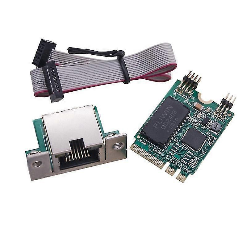 High Speed 2.5G M.2 A+E Networking Adapter Card for Gamers M.2 2.5G Ethernet