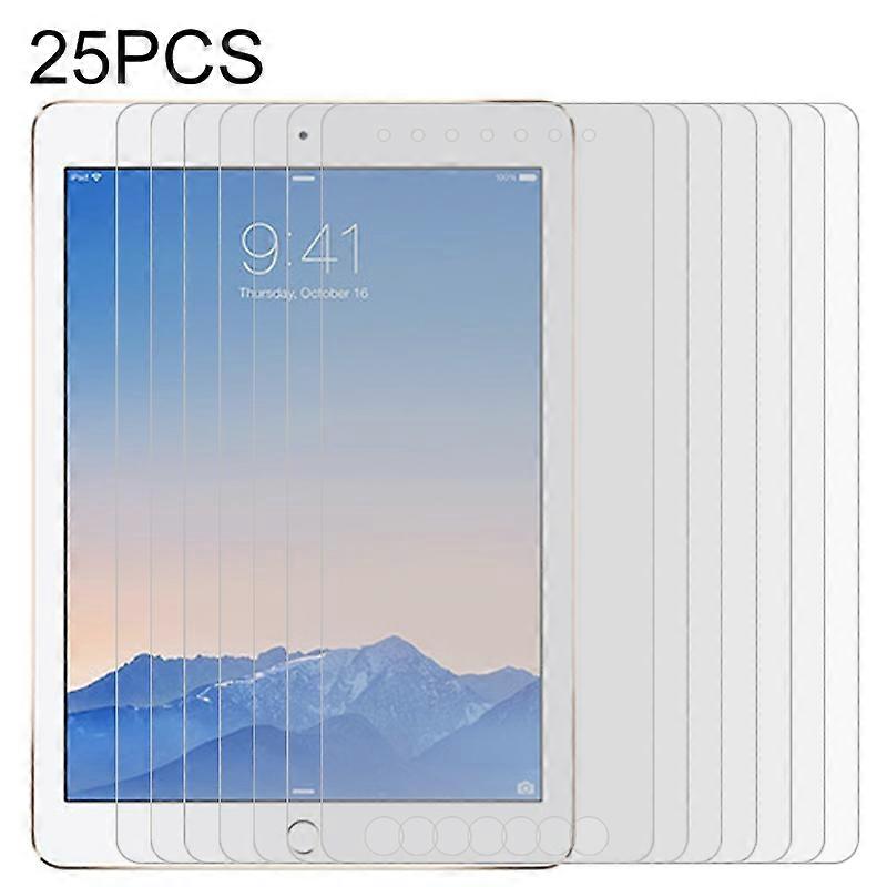 25 PCS Full Screen HD PET Screen Protector For iPad Air 2