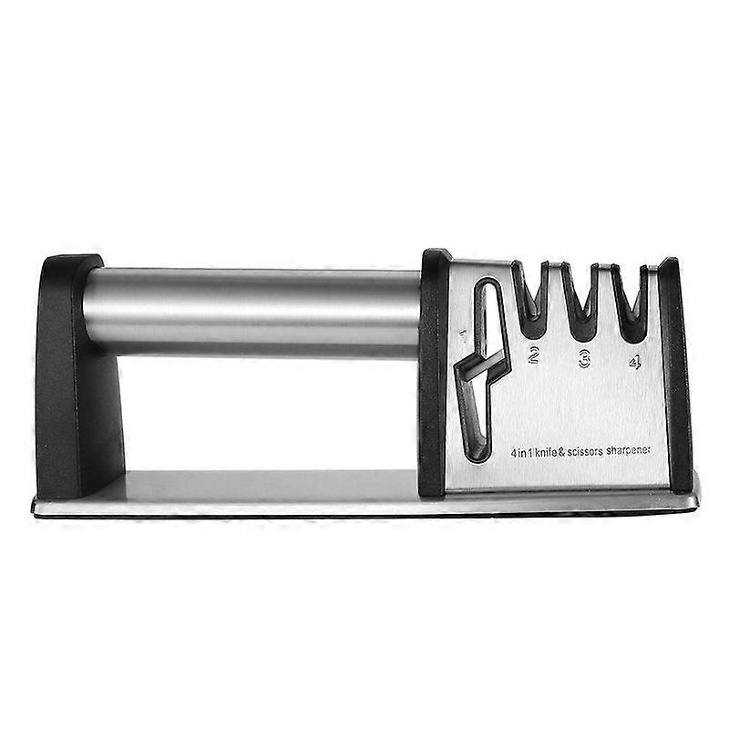 Knife Sharpener Handheld Sharpener Quick Sharpener Primary Color Stainless Steel