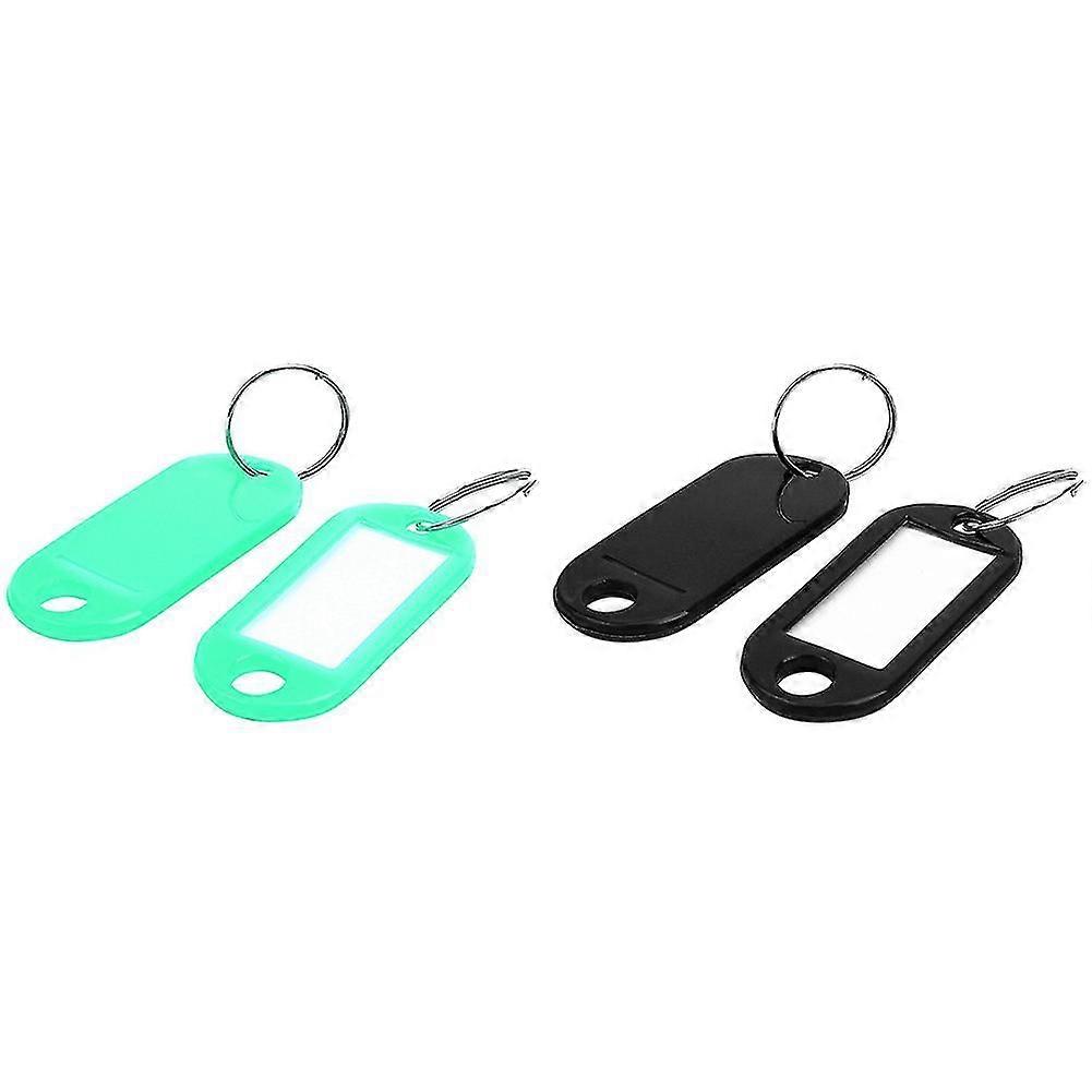 nøkkel ringe koder (100pcs grønn)