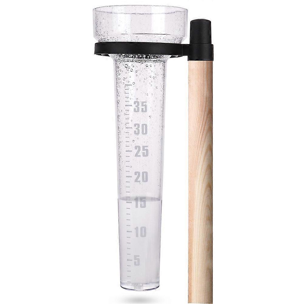 Rain Gauge with Post Mount and Clear Scale for Accurate Measurements