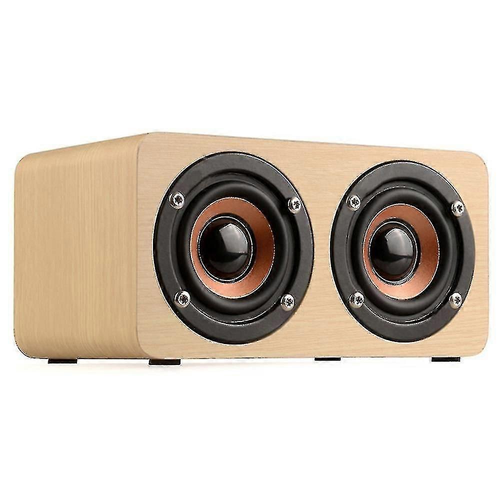 Wooden Combination Speaker Wireless Bluetooth 4.2 Speaker