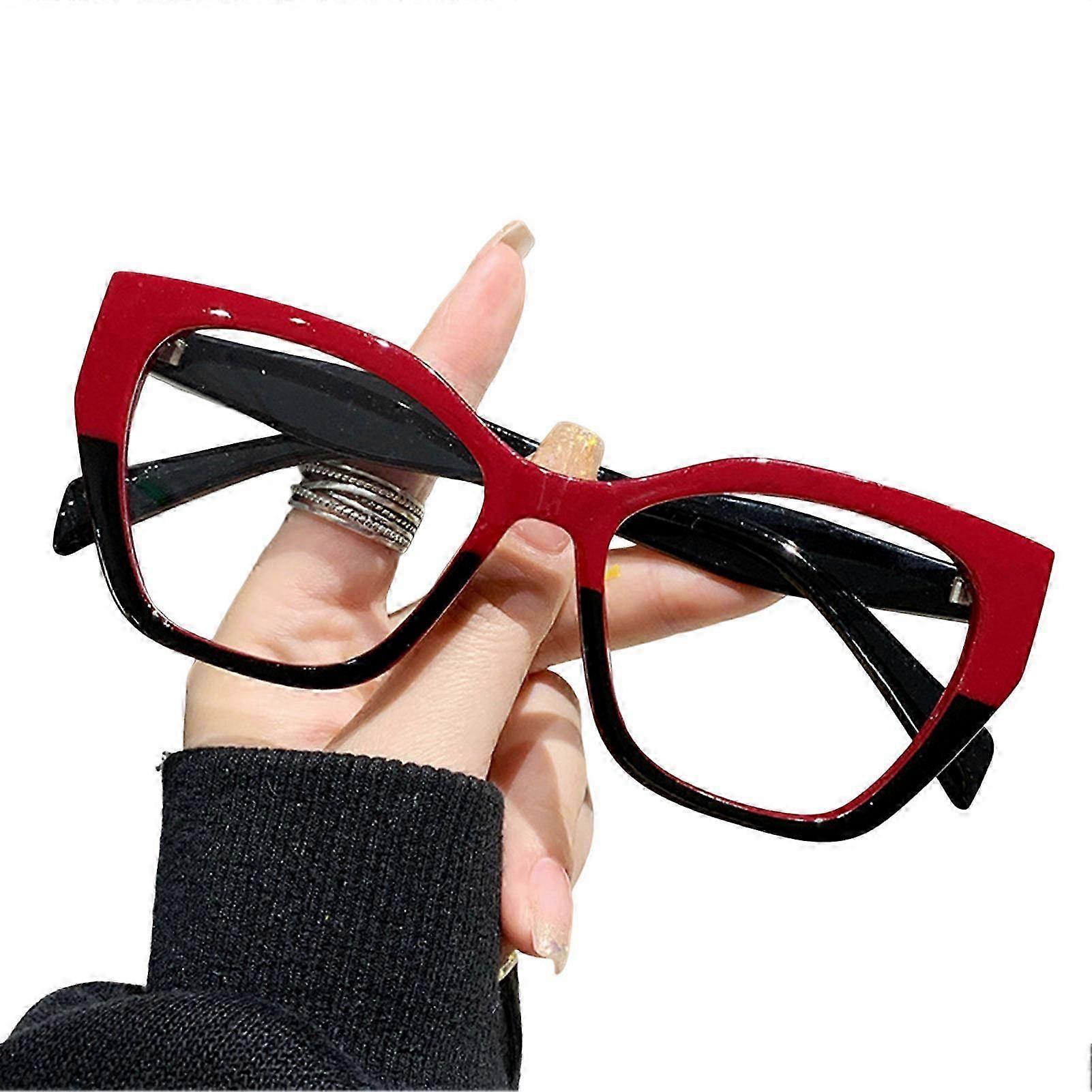 Blue Light Filter Briller Mode Large Frame Anti UV Ray Computer Briller til mænd og kvinder