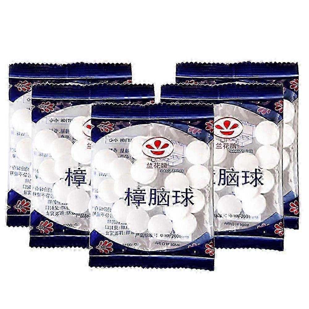 Anti-Mildew Anti-Moth Camphor Balls for Insect-Proof Wardrobes