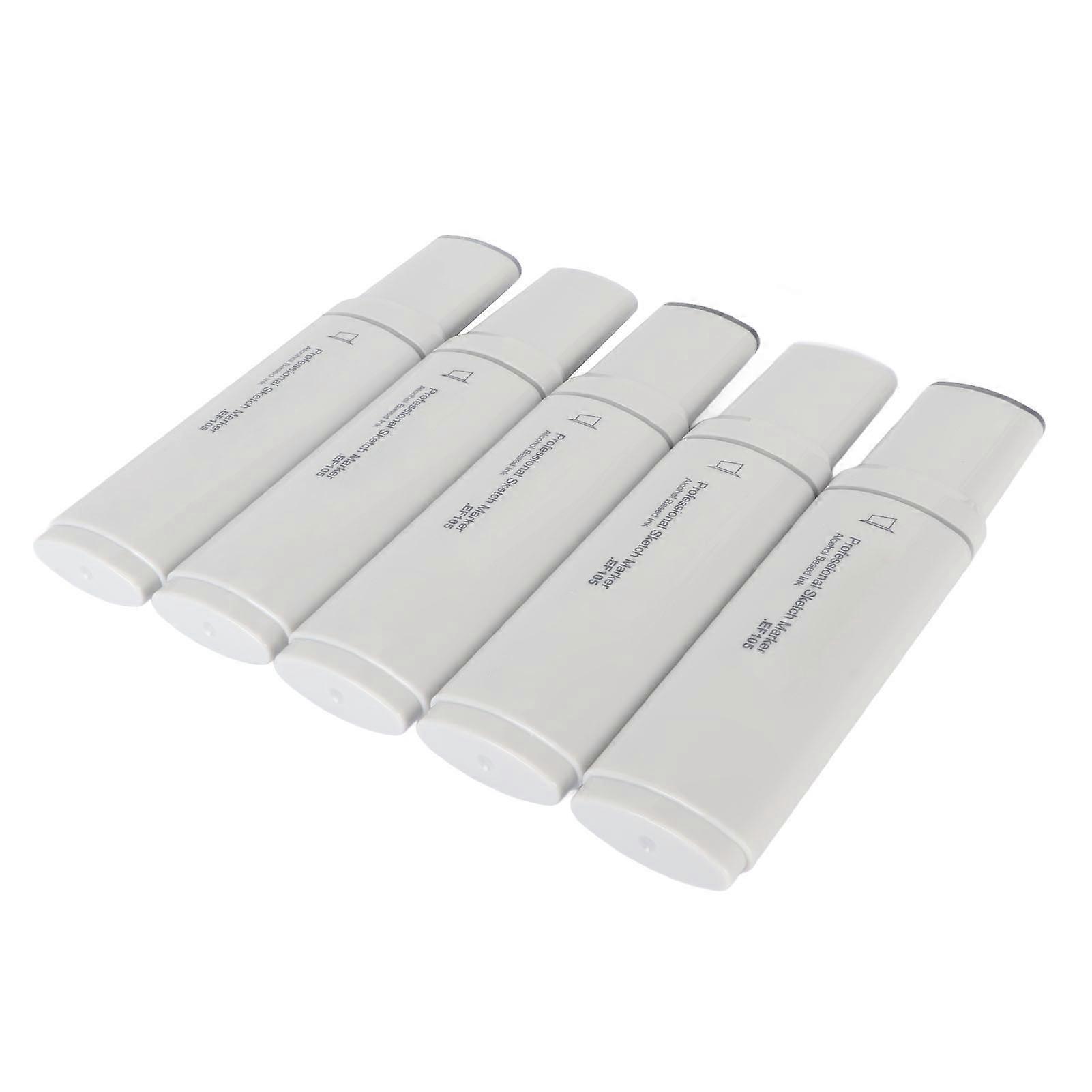 5PCS Jumbo Markers Large Wide Head Even Fluent Ink Absorption Jumbo Art Markers for Painting