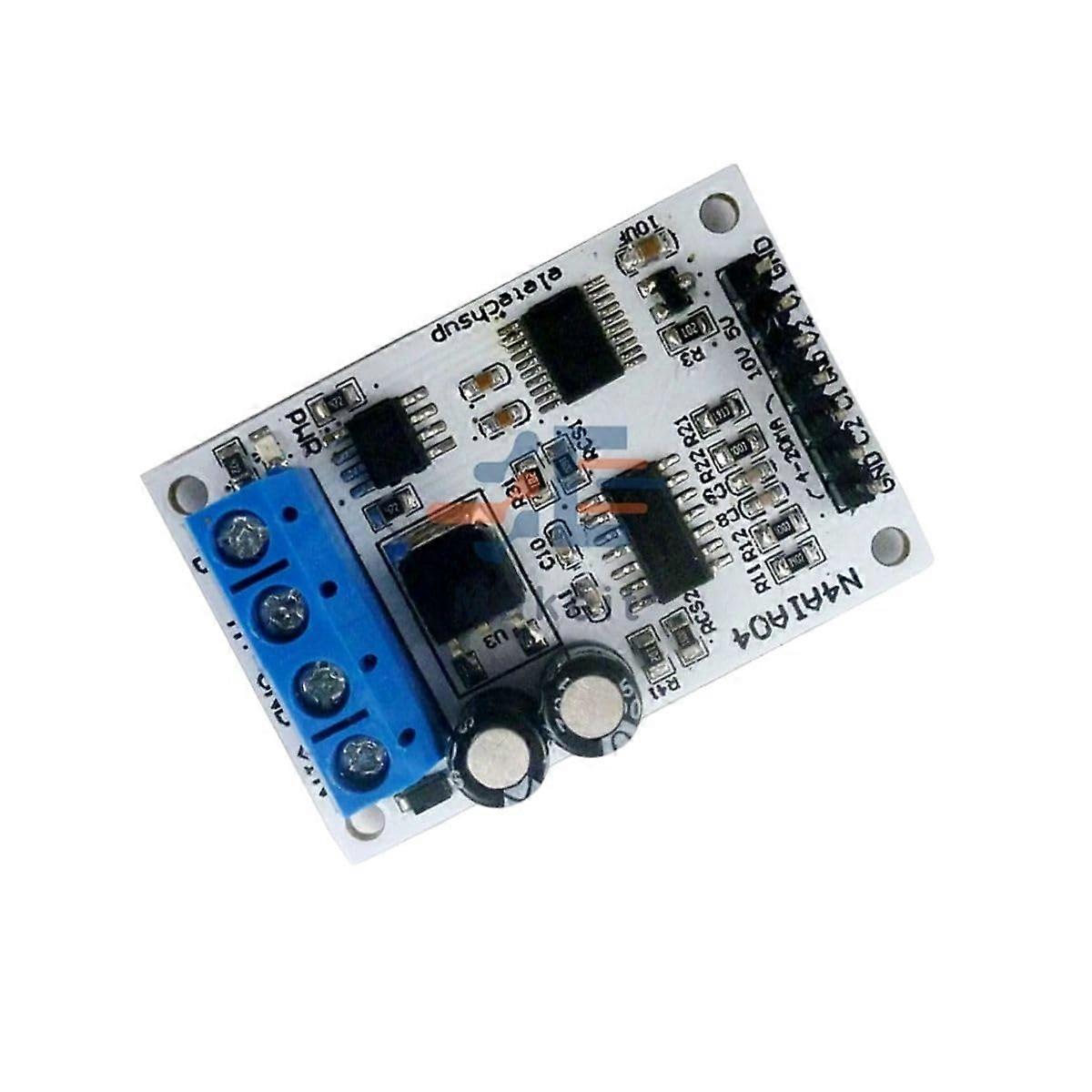 420Ma RS485 Voltage Current Analog Collector Module, 4-Channel ADC RTU Modbus N4AIA04 for Electrical Measurement