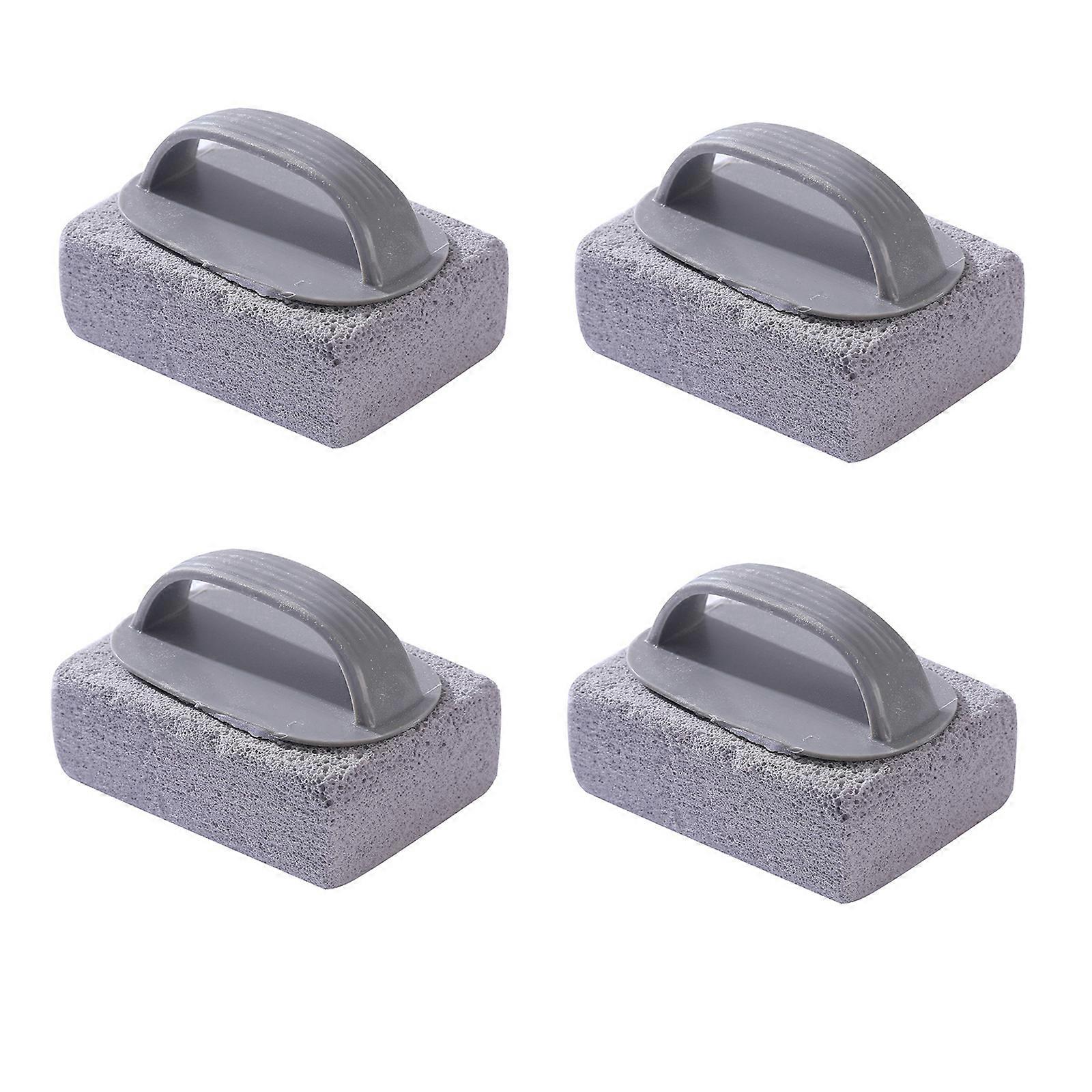 Multifuntional Pumice Stone Pool Cleaning Stone Handheld Scouring Blocks with Handle Scouring Stone for Swimming Pools