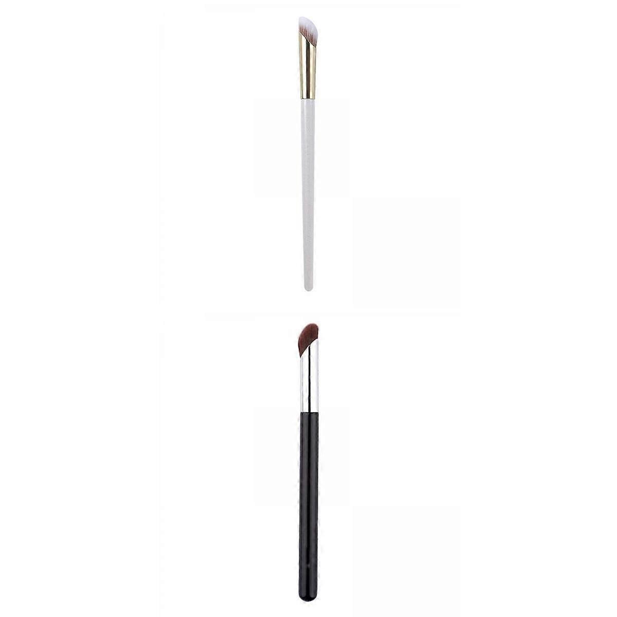 Concealer Makeup Brush 2 Pieces Adjustable Concealer Brush