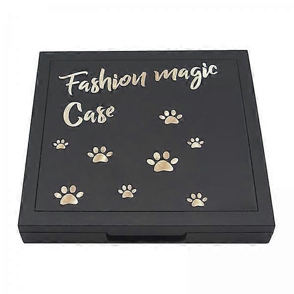 2-4pack Empty Magnetic Eyeshadow Palette Large with Mirror for Lipstick