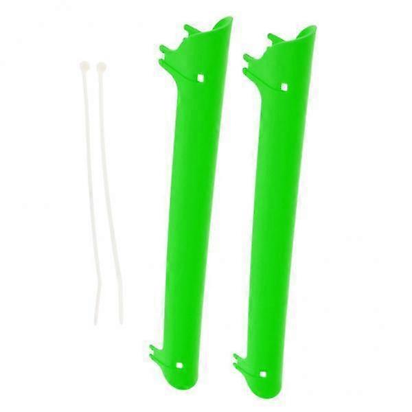 3-6pack Protector de vaina de bicicleta Protector de cadena Protector de cadena Cubierta de horquilla trasera de bicicleta-Verde