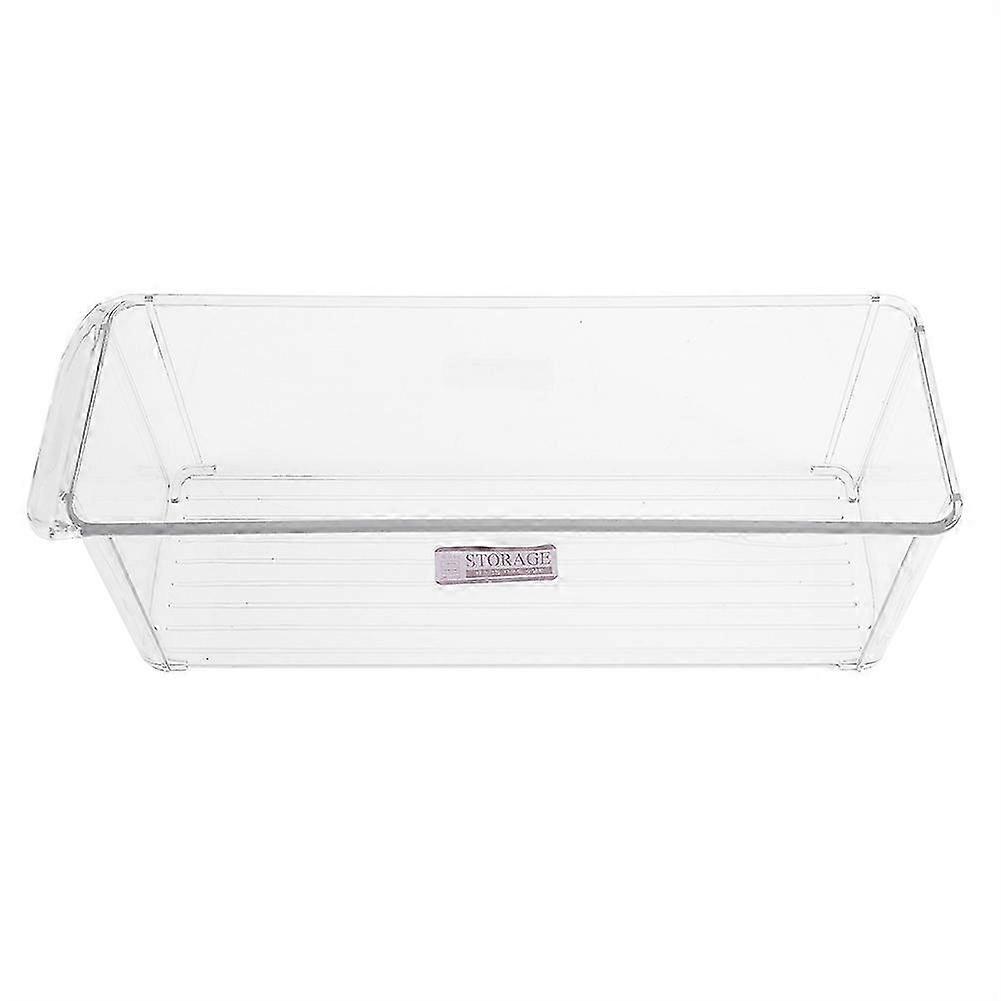 Space-Saving Slide Plastic Fridge Storage Box for Kitchen Organization