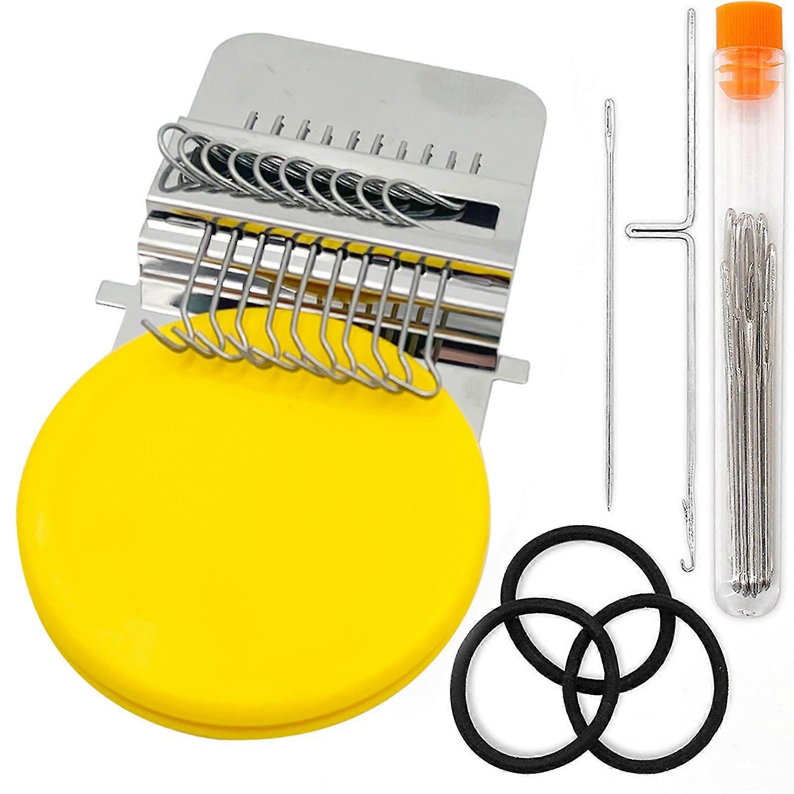 Portable Mini Darning Machine for Beginners - Easy Home Knitting & Repair Tool