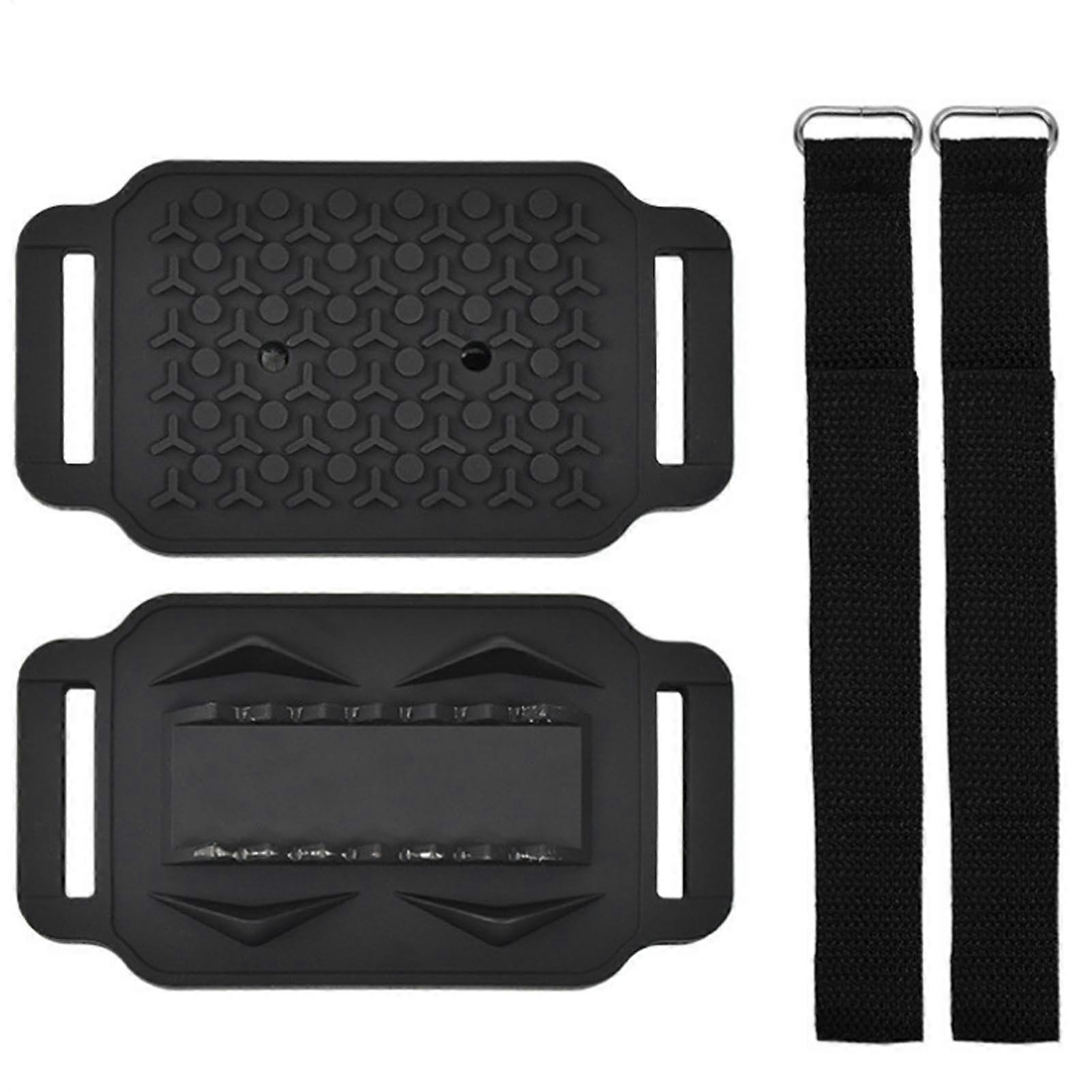 Ice Grips For Hiking Boots And Snowshoes, Compact Adjustable Traction Tongs With Rubber And Steel Spikes For Terrain