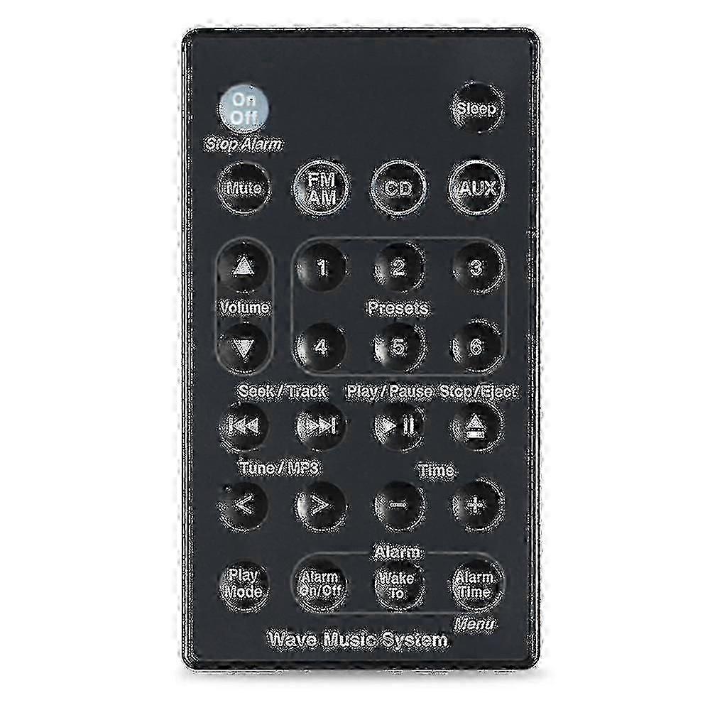 Système de musique Bose Wave de remplacement Télécommande du système audio Awr1b1 Awr1b2 Awrcc1 Awrcc2 Awrcc3 Awrcc4 Awrcc5 Awrcc6 Awrcc7 Awrcc8 - Aespa