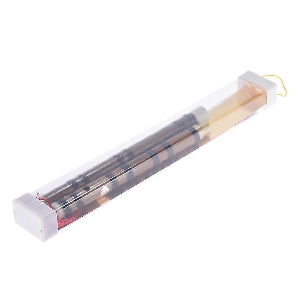 Pluggable Handmade Bitter Bamboo Flute/Dizi Traditional Chinese Musical Woodwind Instrument in E Key for Beginner Study Level