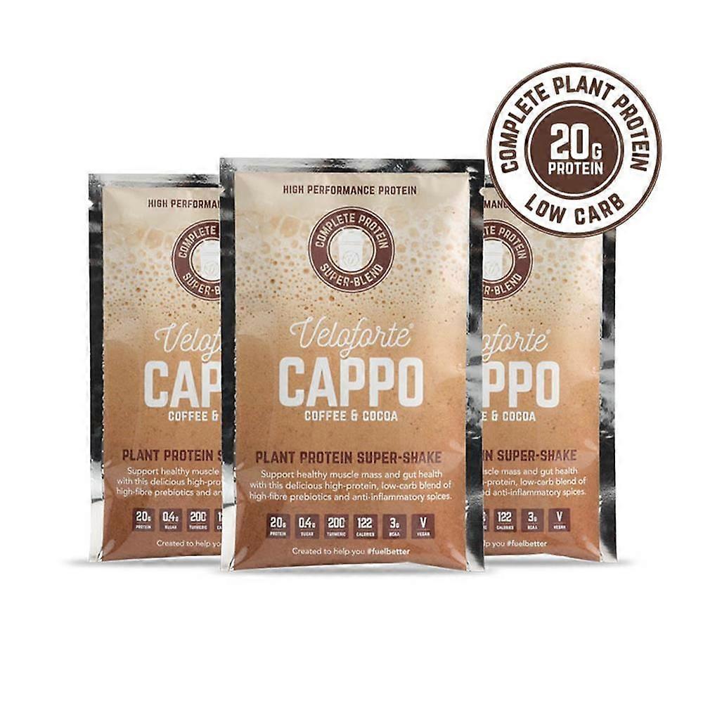 Veloforte Cappo Coffee & Cocoa Vegan Protein Shake 38g