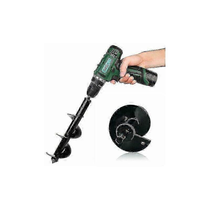 Spiral Hole Digger Tool for Gardening - Ground Drill Bit for Effective Earth Excavation and Soil Preparation