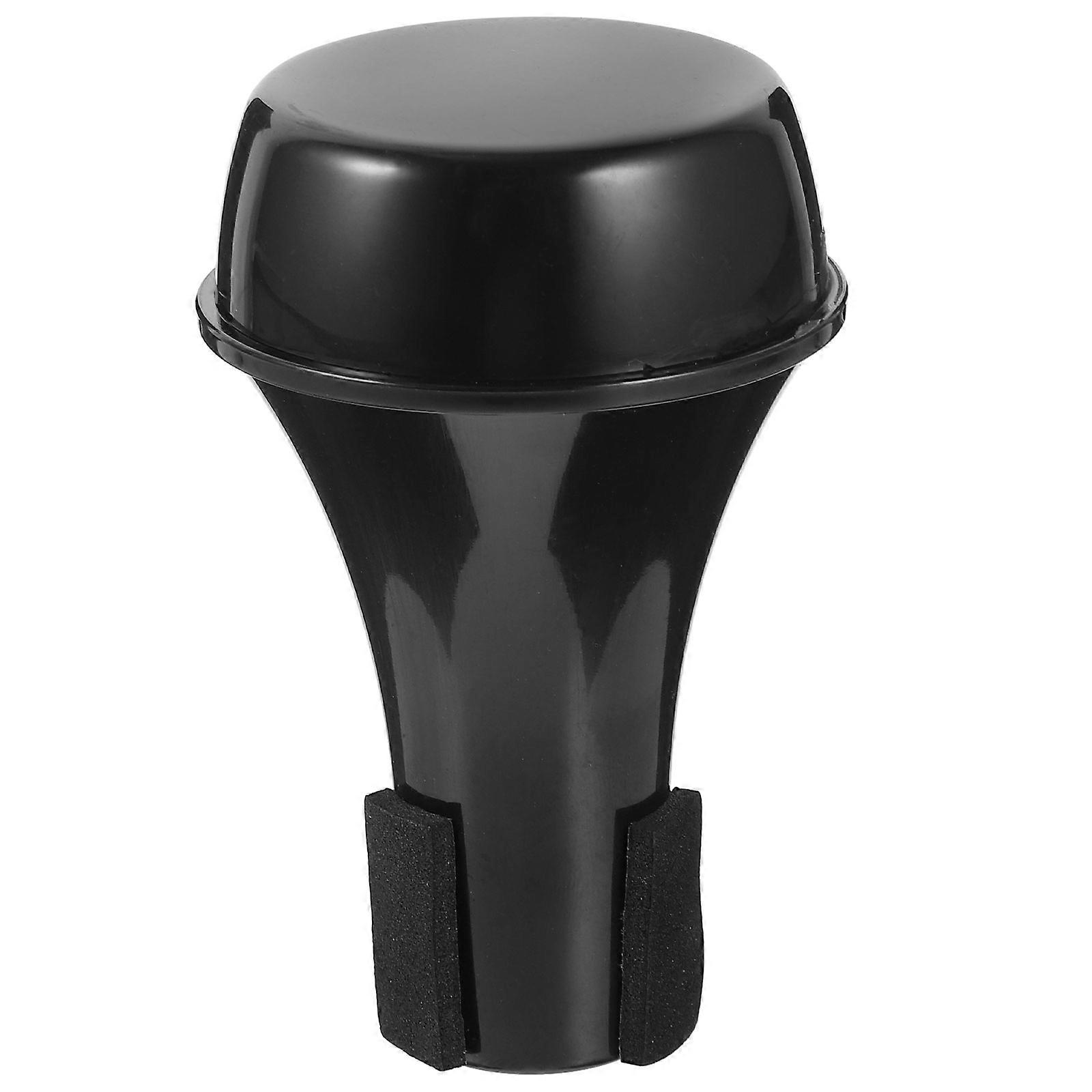 Compact Trumpet Mute Durable ABS Straight Mute for Practice, Easy Installation, Elegant Design for Musicians & Students